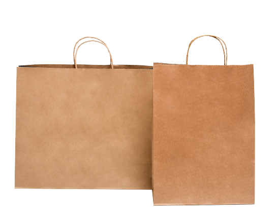Diferentes tamaños y gramajes de bolsas