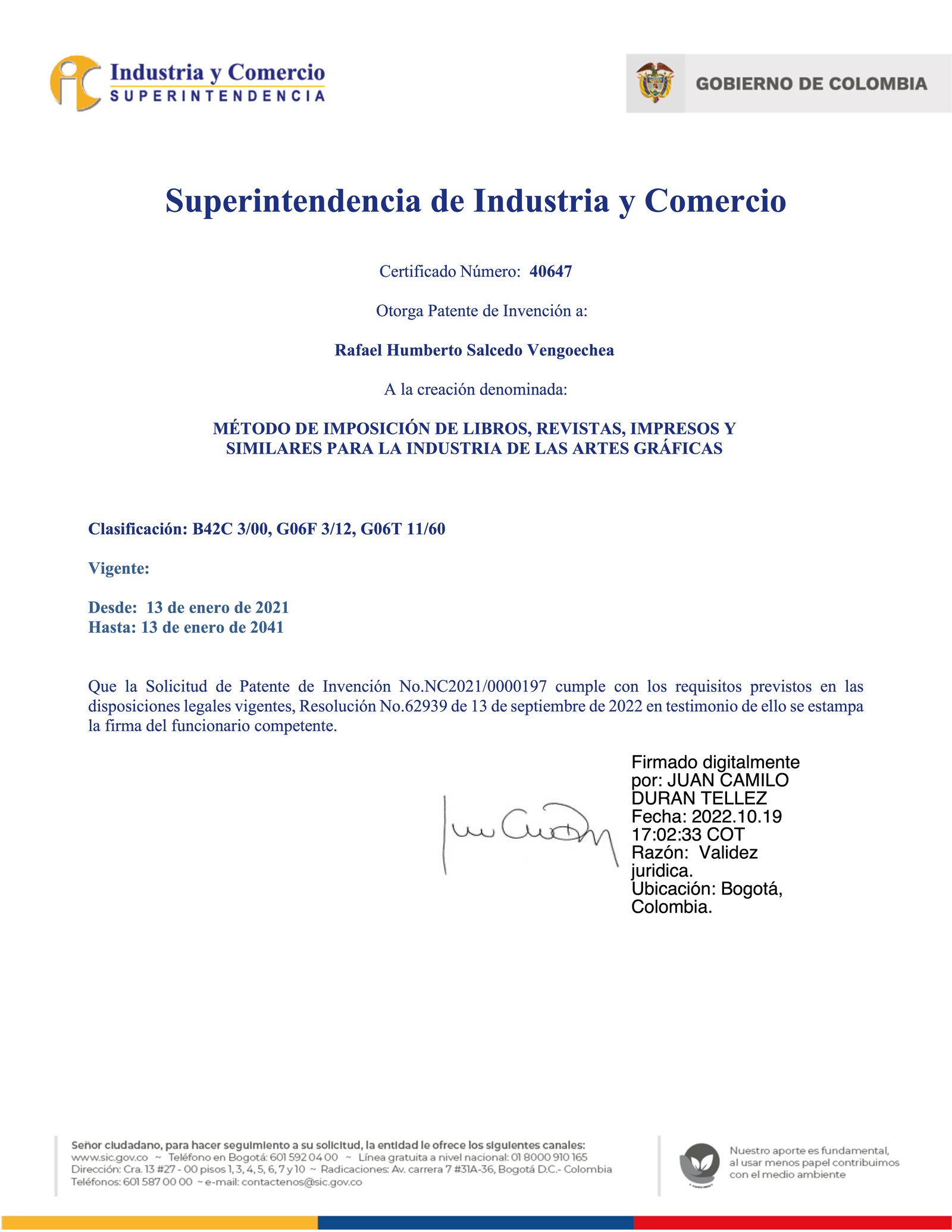 Método de Imposición en Artes Gráficas